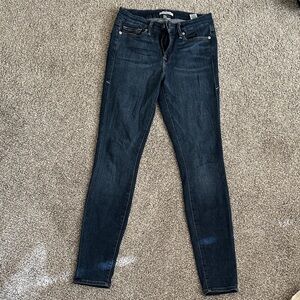 Good American Good Legs Dark Indigo Skinny Jeans